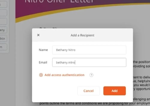How to add an electronic signature in microsoft word